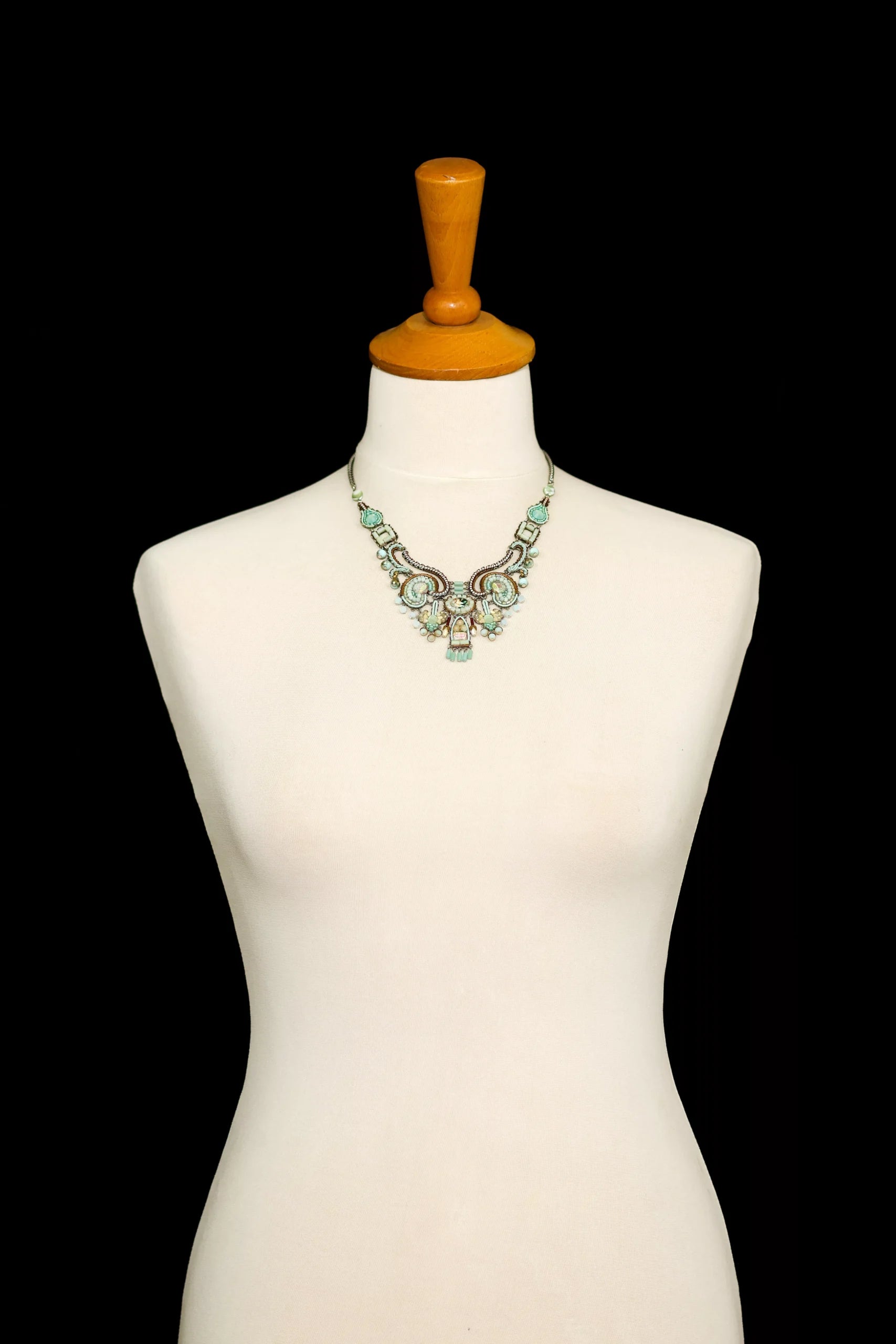 Mint Big Necklace Mint Flavor Set, Menta jewelry bust C3470B