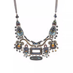 Black Statement Necklace Black Forest Set, Kai