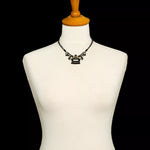 Black Necklace Black Forest Set, Kalia jewelry bust C3476B