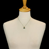 Green Delicate Necklaces Viridian Mood Set, Salama