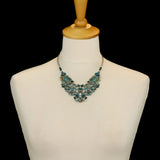 Blue Sophisticated Necklaces Moonlight Set, Nadine