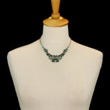 Blue Shimmering Necklaces Moonlight Set, Asha