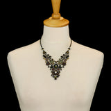 Black Festive Necklaces Tiger Eye Set, Esperanza