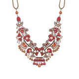 Red Dramatic Necklace Radical Red Set, Rojo