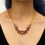 Red Feminine Necklace Radical Red Set, Rout