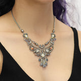 Shivering Moonlight Set, Mirror Necklace