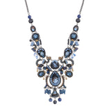 Indigo Summits Set, Lunaria Necklace