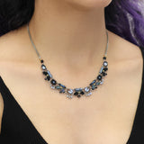 Indigo Summits Set, Moonlight Necklace