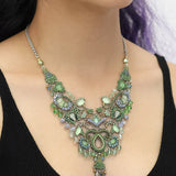 Eucalyptus Set, Verda Necklace