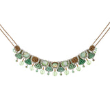 Seagrass Set, Choker Necklace, Posidonia