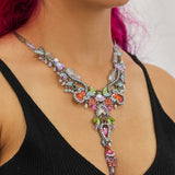 Spring Awakening Set, Elegant  Necklace, Bloom