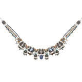 Obsidian Set, Choker Necklace, Blackout