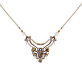 Drops of Gold Set,Flowing Necklace, Paz 