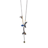 Moonlight Shimmer Set,Delicate Necklace, Nero 