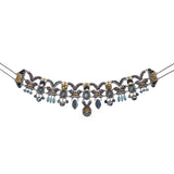 Moonlight Shimmer Set,Statement Choker Necklace,Ombra 