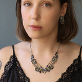 Moonlight Shimmer Set,Beaded Necklace,Eclisse 