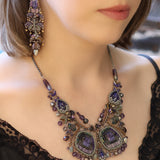 Purple Passion Set,Statement Necklace,Grace 