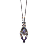 Purple Passion Set,Beaded Pendant Necklace,Virtue 