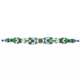 Green Beaded Bracelet Grassland Set, Meadow