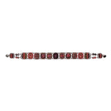 Scarlet Bloom Set,Beaded Bracelet, Soma 