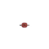 Scarlet Bloom Set,Beaded Ring, Hush