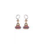 Gold Dangling Earrings Royal Gold Set, Golda