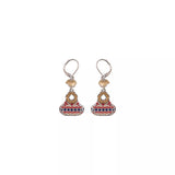 Gold Dangling Earrings Royal Gold Set, Golda