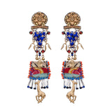 Artistic  Earrings Fantasy Set, Sky