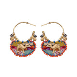 Hoop Earrings Fantasy Set, Aurora