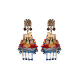 Contemporary Earrings Fantasy Set, Clay