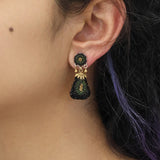 Gilded Black Set, Noctura Earrings
