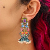 Summer Skies Set, Statement Earrings, Twinkle