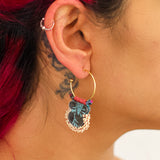 Summer Skies Set, Dangle Earrings, Ray