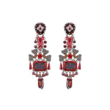 Crimson Fire Set,Statement   Earring,Rogo 
