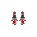 Crimson Fire Set, Earring,Tuli 