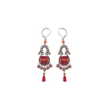 Crimson Fire Set,Dangle Earring,Nar 