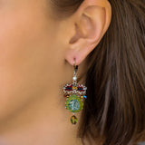 Vintage Gold Set,Dangle Earring, Solace