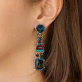 Ocean Abyss  Set,Long Ele  Earring,Sindhu 