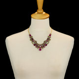 Red Luminous Necklaces Ancient Royalty Set, Arata