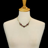 Red Elegant Necklaces Ancient Royalty Set, Shifra