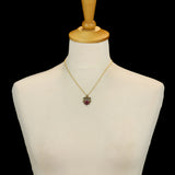 Red Small Elegant  Necklaces Ancient Royalty Set, Alden