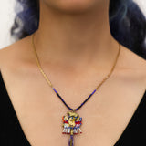 Small Bohemian Necklace Fantasy Set, Leo