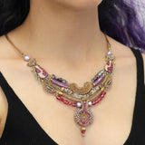 Berry Blush Set, Pearvia Necklace
