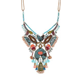 Summer Skies Set, Handmade Necklace, Shine