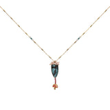 Summer Skies Set, Artisam Necklace, Light