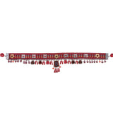 Crimson Fire Set,Artisan Choker Necklace,Fogata 
