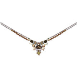 Vintage Gold Set,Elegant Necklace, Marj