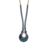 Ocean Abyss  Set,Long Pendant Necklace, Fondo