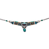 Ocean Abyss  Set,Artisan Choker Necklace, Abyssos