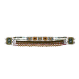 Vintage Gold Set,Statement Bracelet, Rawda